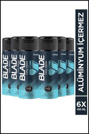 Cool Fresh Erkek Deodorant 6x150ml Leke Bırakmaz Image 0