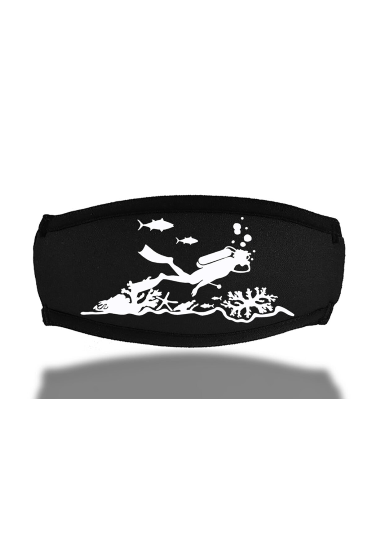 SCUBAPROMO Padi Beyaz Maske Bandı
