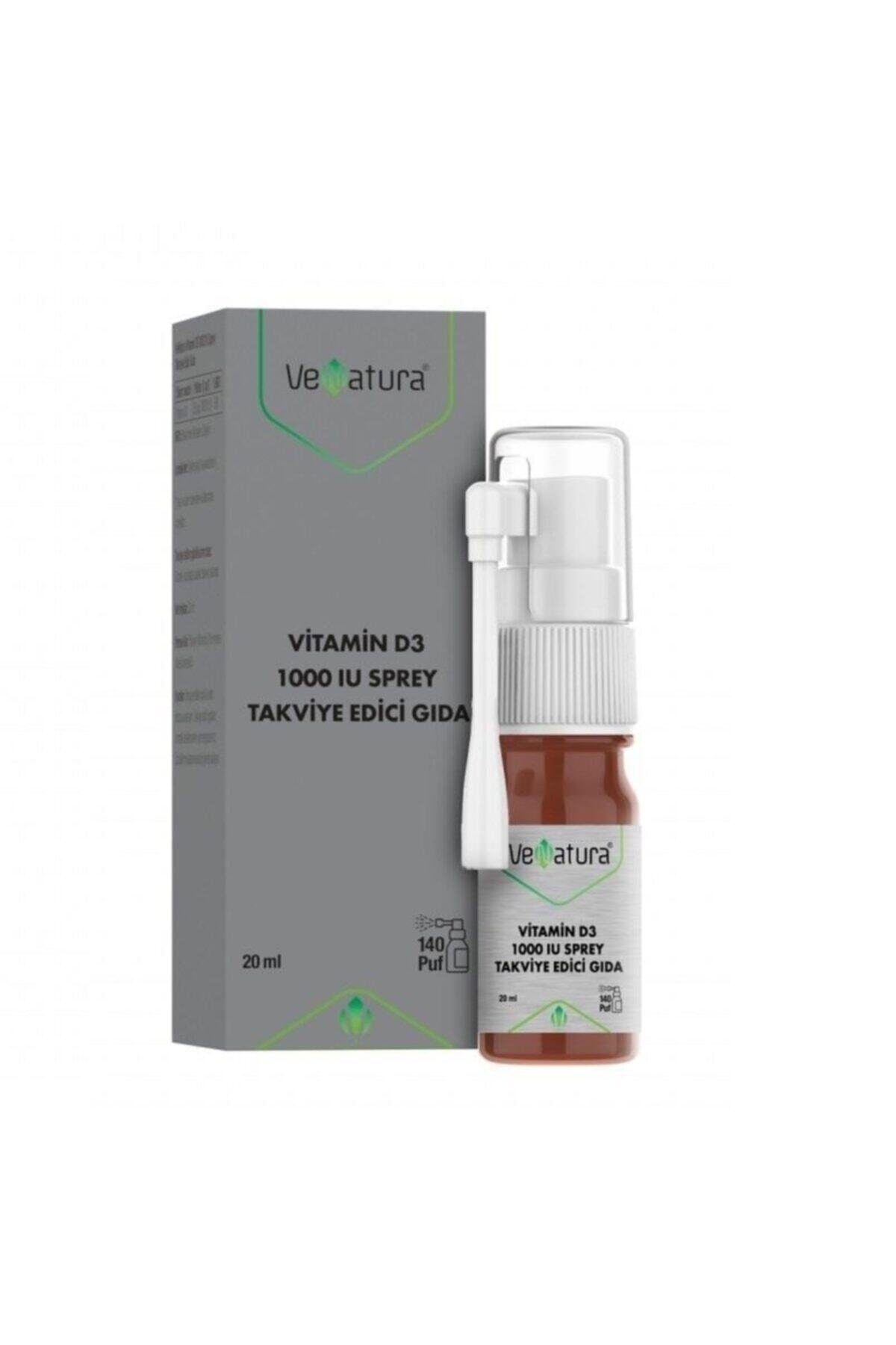 VeNatura Vitamin D3 1000 Iu Sprey 20 Ml