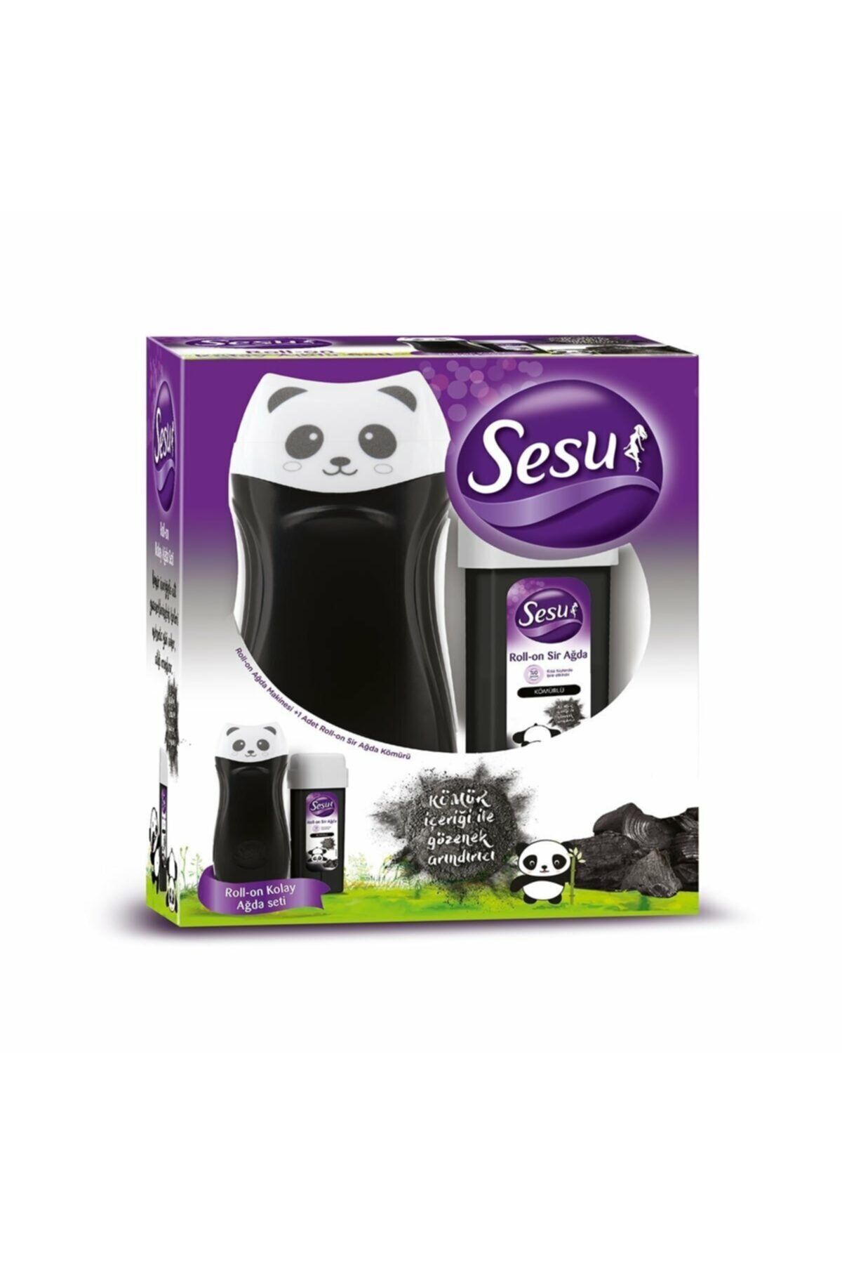Sesu Isıtıcı Pandalı Roll-on Set