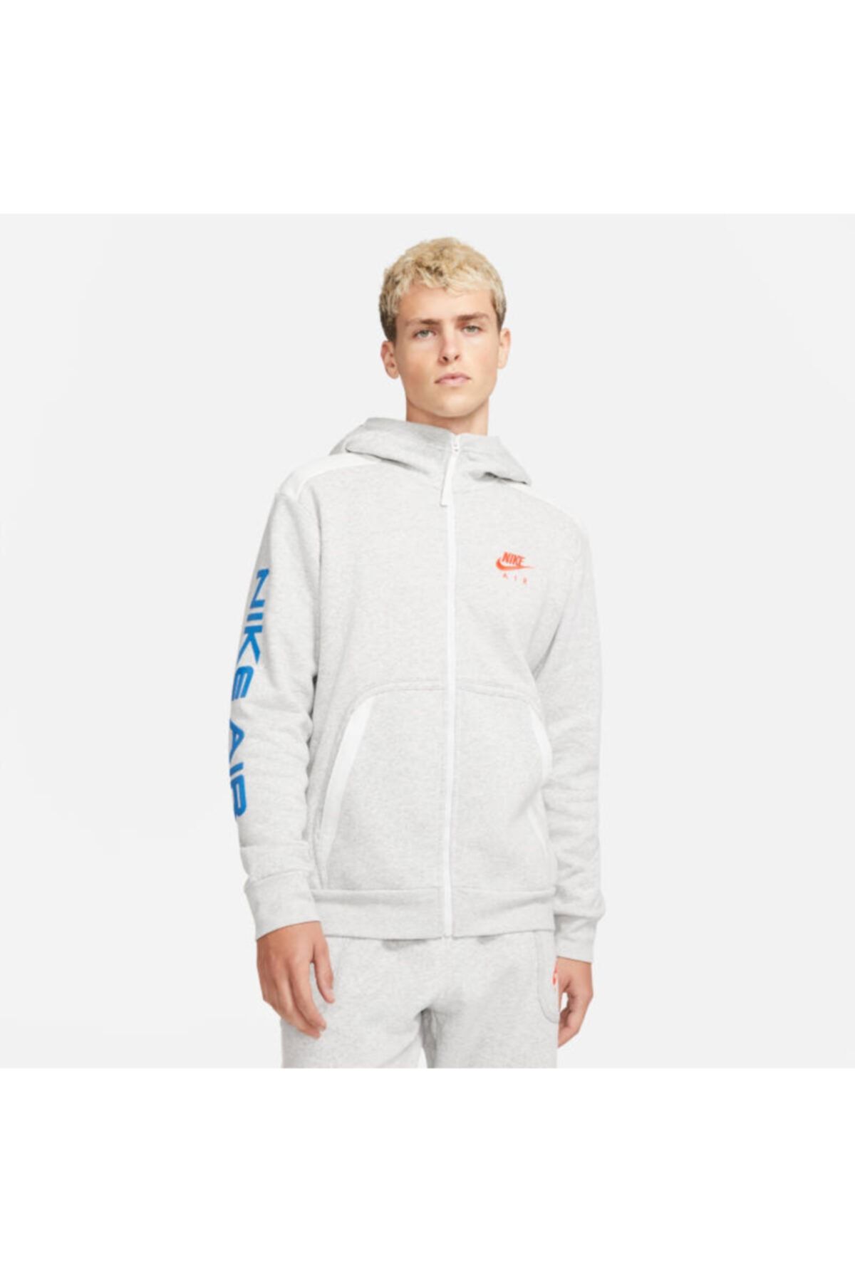 Nike Air Sportswear Fleece Full-zip Hoodie Erkek Sweatshirt Da0235-052