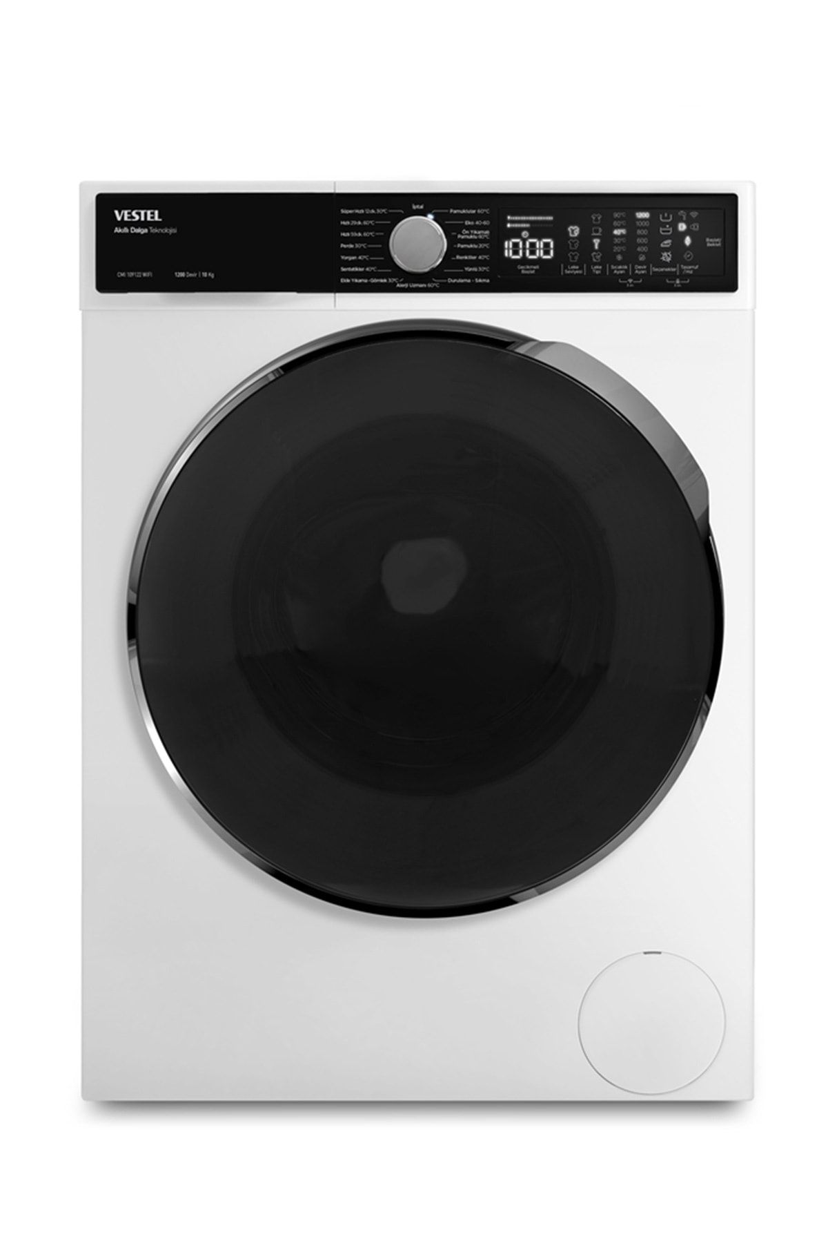 Vestel CMI 109122 WIFI 10  kg 1200 Devir Çamaşır Makinesi