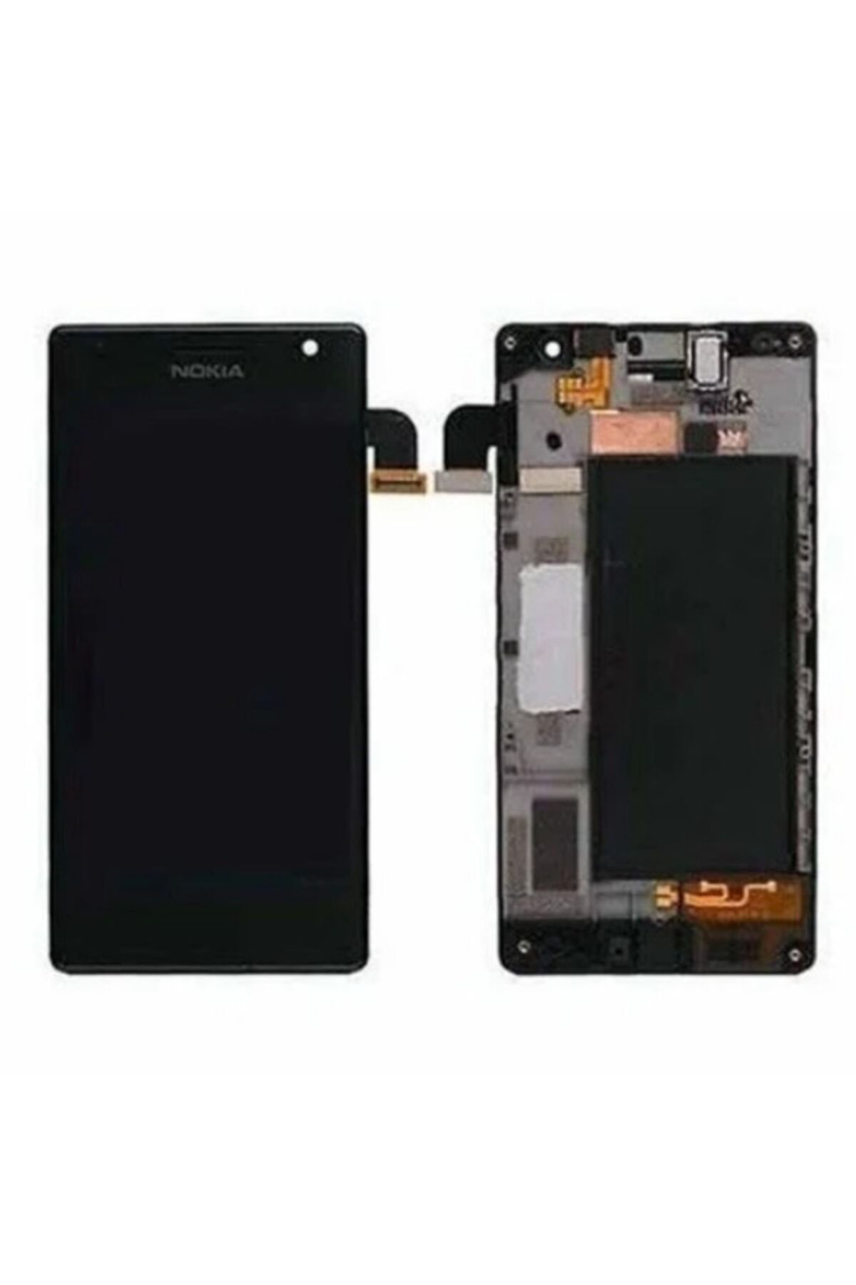 KDR -1 Nokia Lumia 735 Lcd Ekran Dokunmatik Çıtalı Siyah