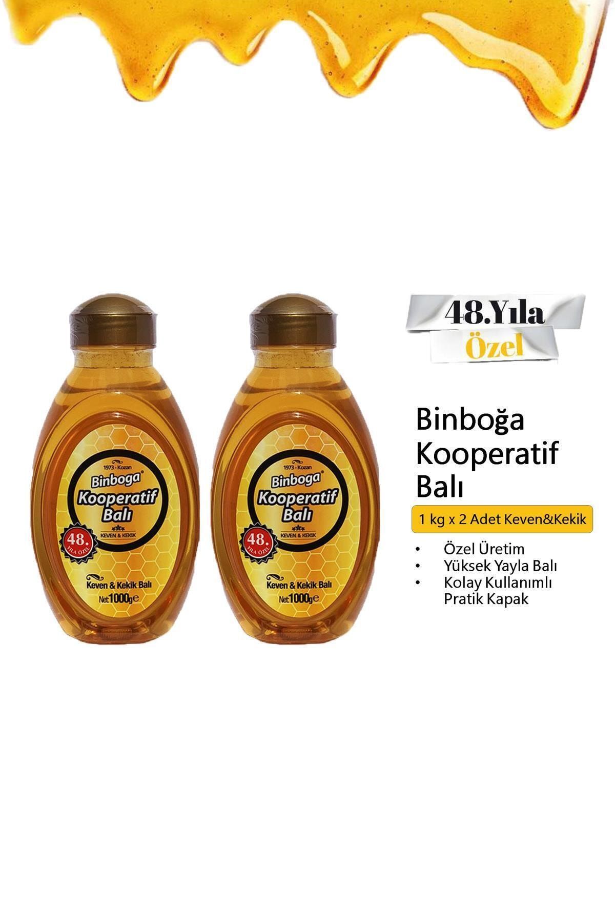 Binboğa Kooperatif Keven & Kekik Yüksek Yayla Balı 1 Kg X 2 Adet