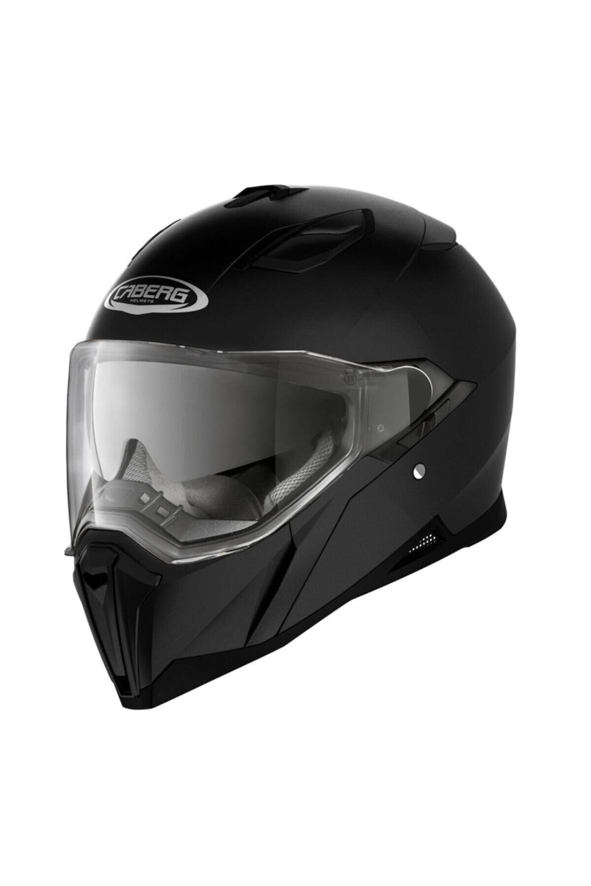 Caberg Jackal Mat Siyah Motosiklet Kaskı