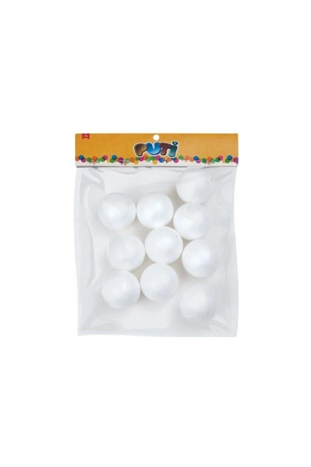 Puti 5cm 10 Lu Köpük Top