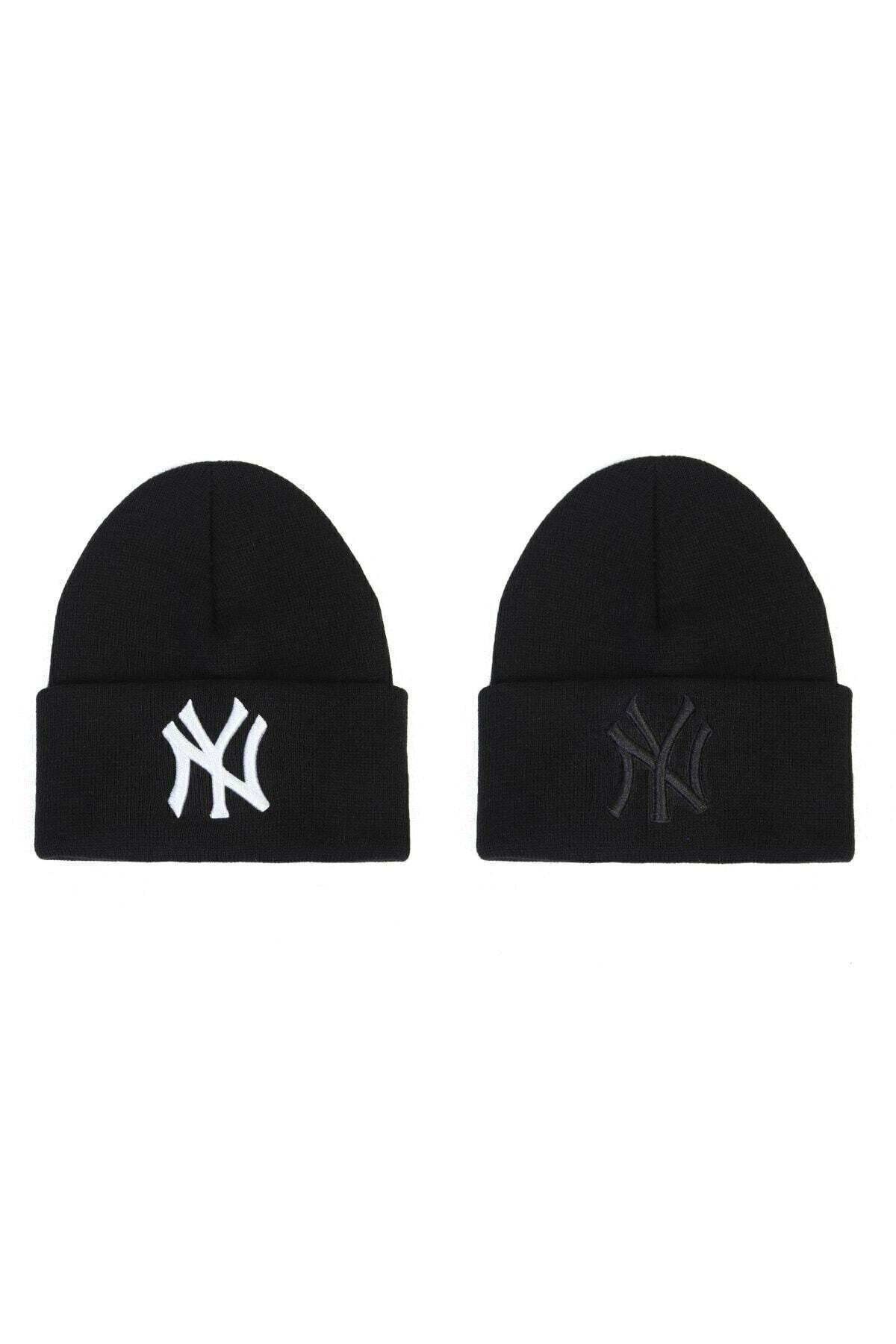 Goldmine Unisex Ny New York Siyah Beyaz Ikili Set