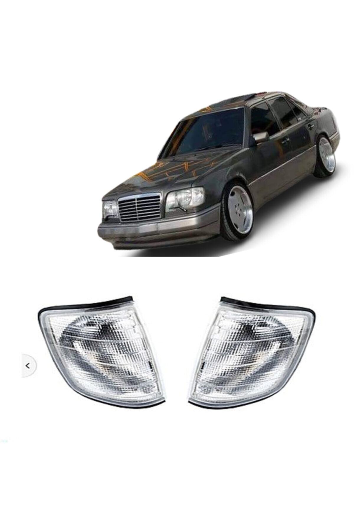 Depo Mercedes W124 Kasa E200 Sağ+sol Ön Sinyal Lambası Beyaz 1993-1996