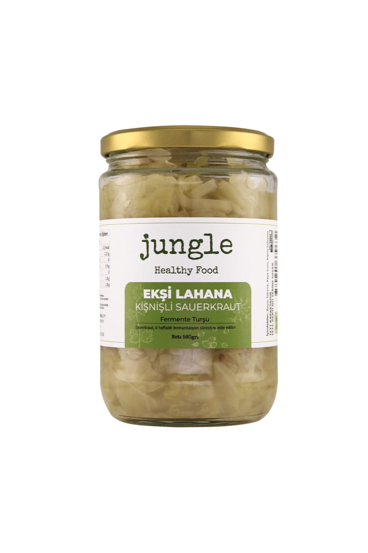 Jungle Kişnişli Sauerkraut (EKŞİ LAHANA) 580 Gr.