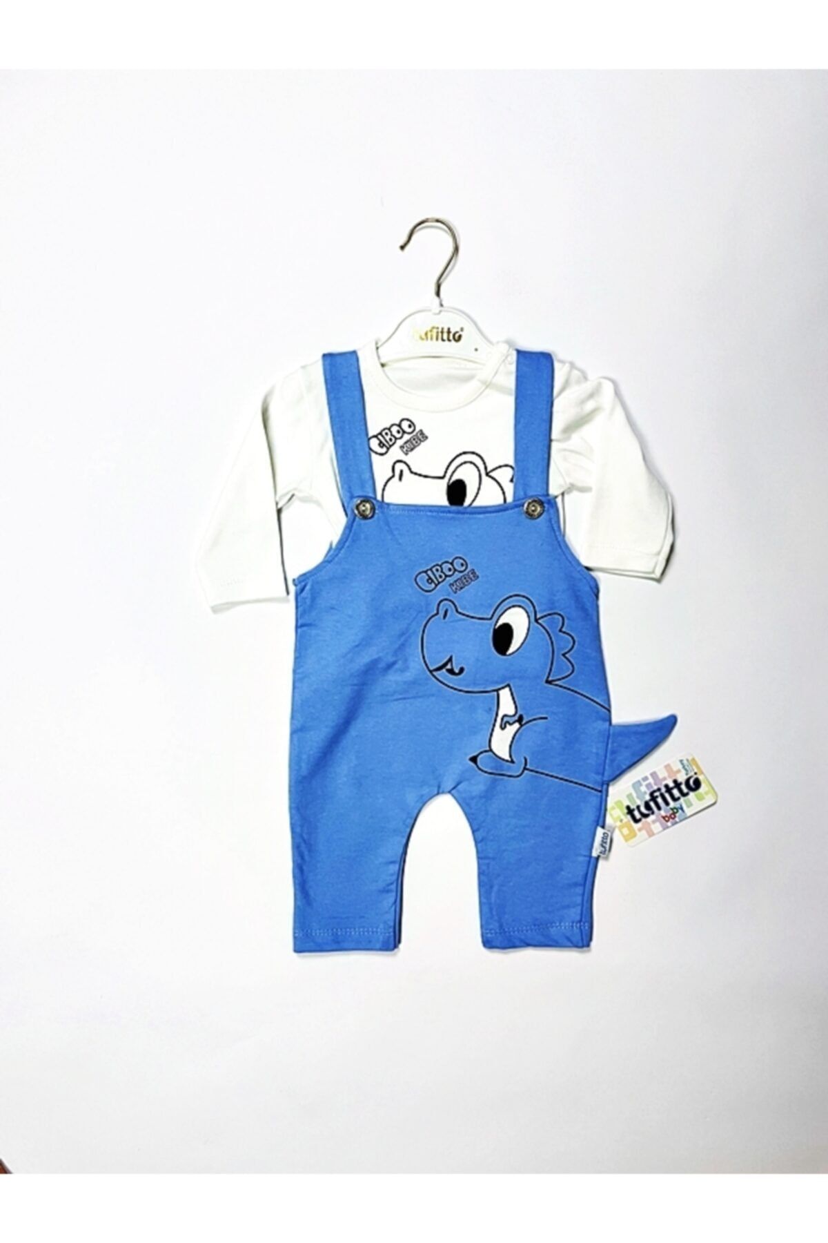 ButikSosyetik Tufitto Dino Salopet Takım