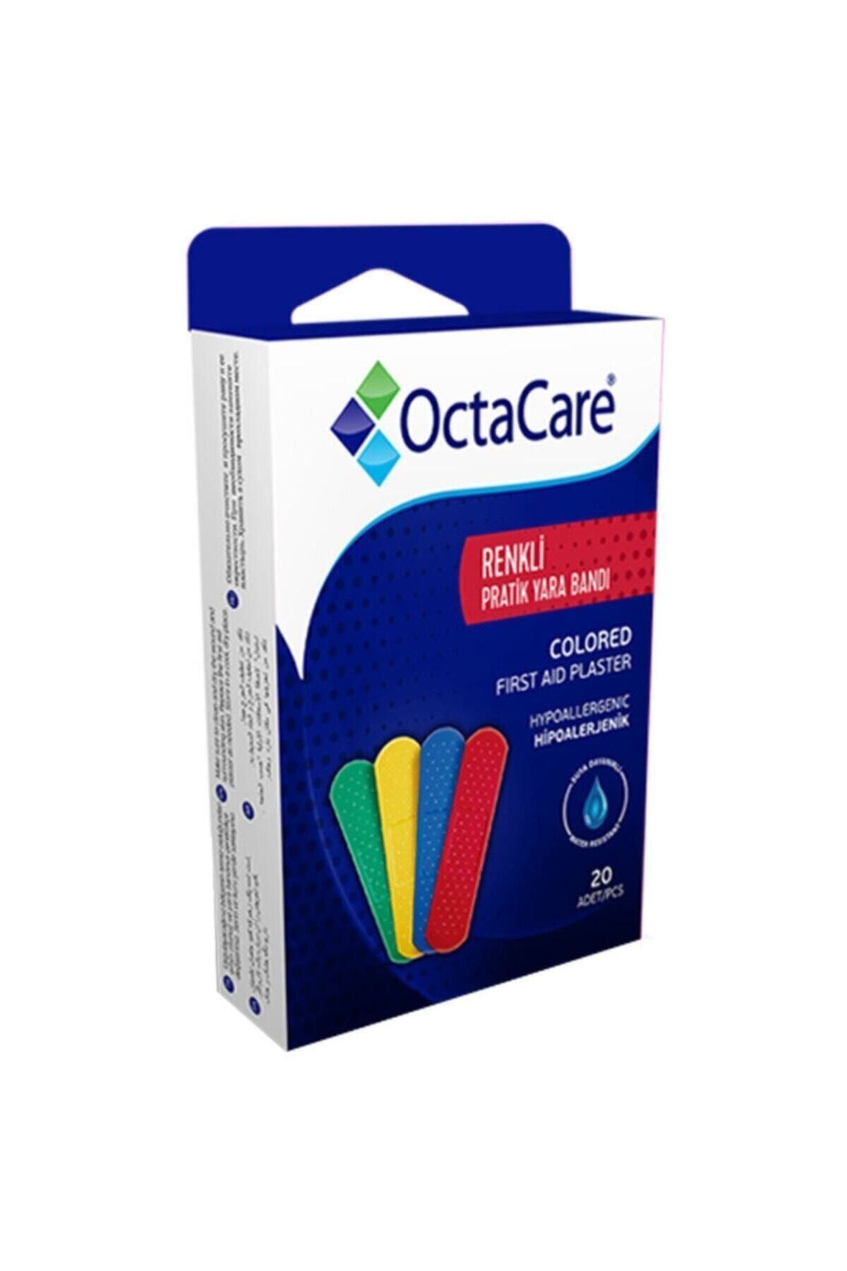 Octacare Octamed Renkli Yarabandı 20'li - 10 Kutu