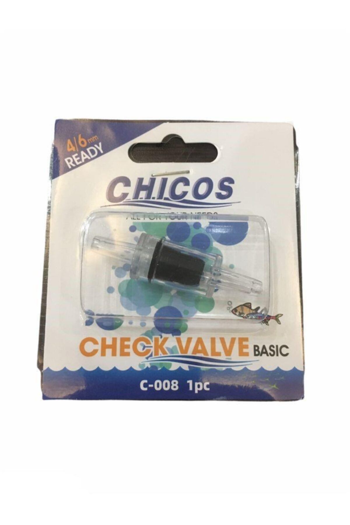 Chicos Akvaryum Sibop Tekli Check Valve
