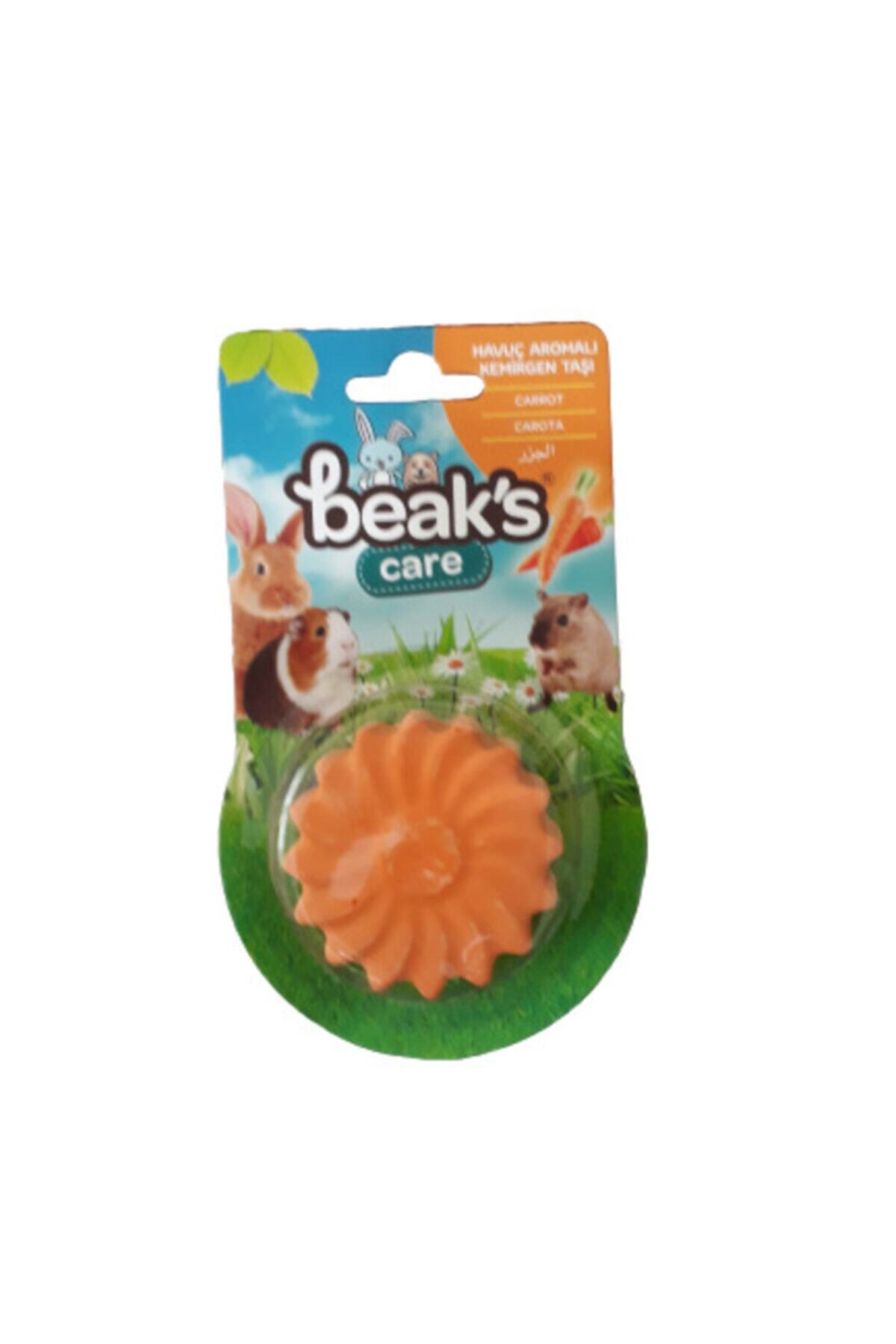 Beaks Kemirgen Tavşan Hamster Kemirme Taşı Havuçlu 1 Adet