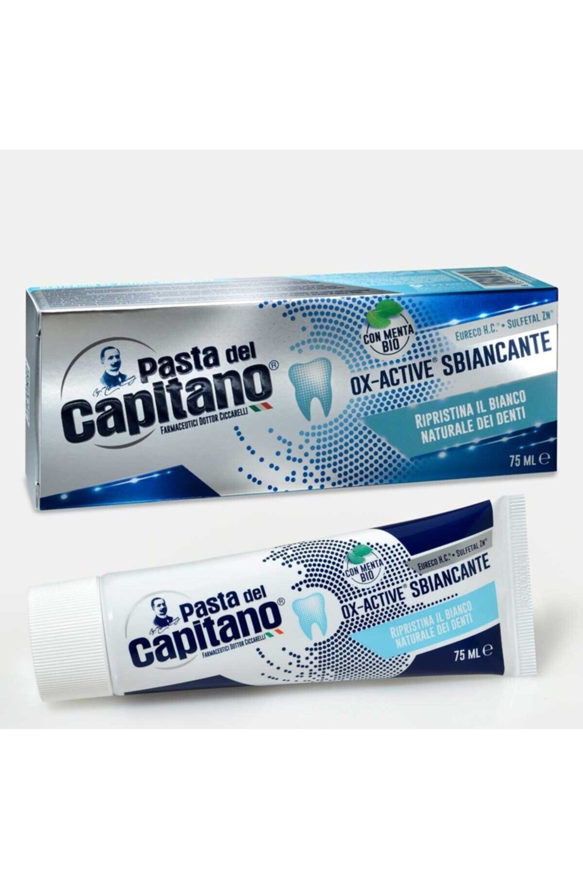 Pasta Del Capitano Aktif Beyazlatıcı Diş Macunu 75 Ml