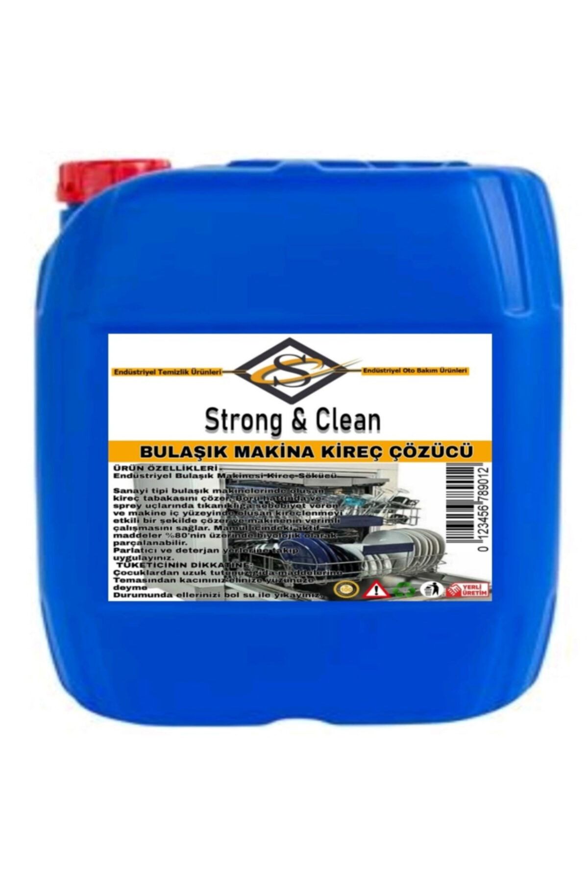 STRONG&CLEAN Bulaşık Makine Kireç Çözücü 20kg