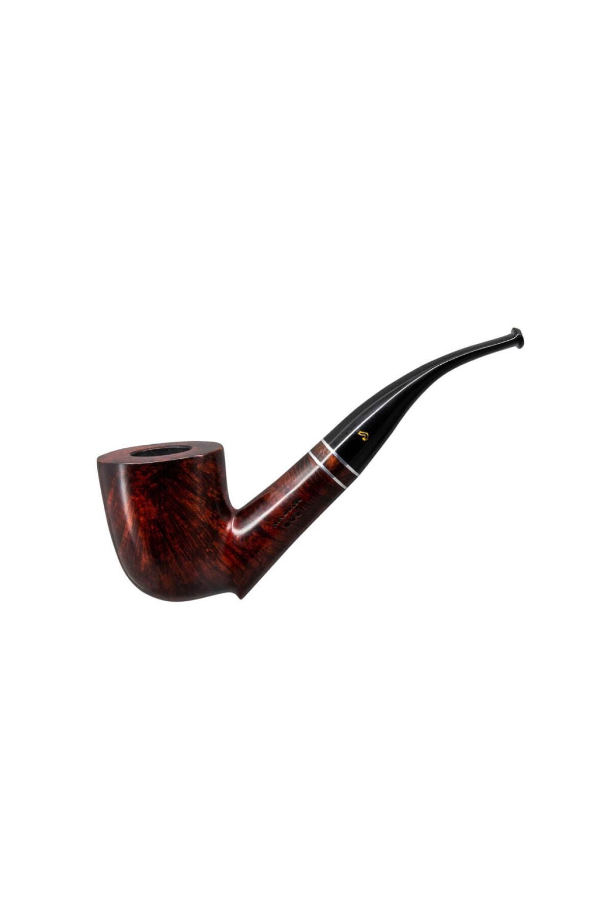 Şahin Üç Yıldız 870 9mm. Filtreli Ebonit Saplı Pipo