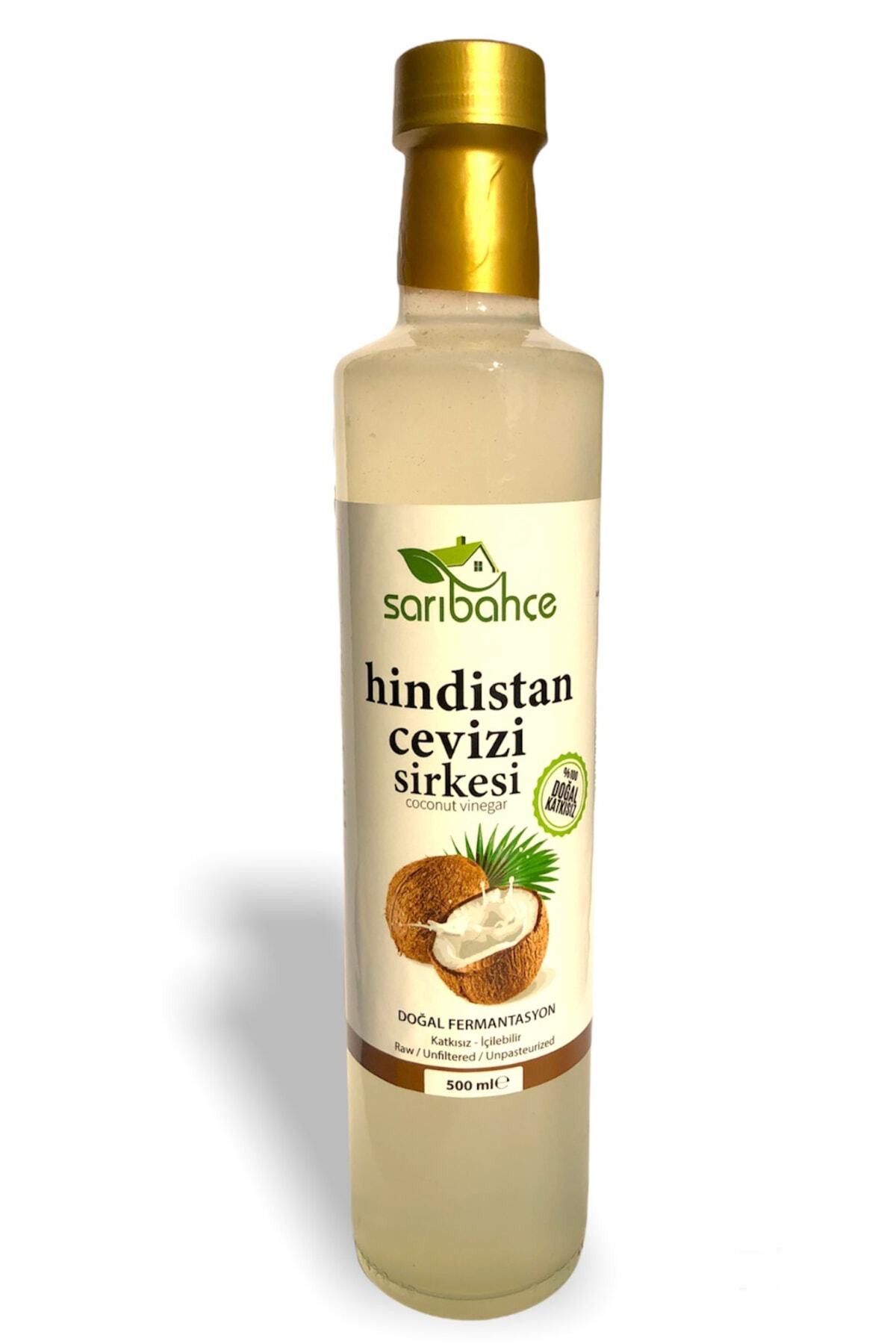 Sarıbahçe Hindistan Cevizi Sirkesi 500 Ml Doğal Fermente