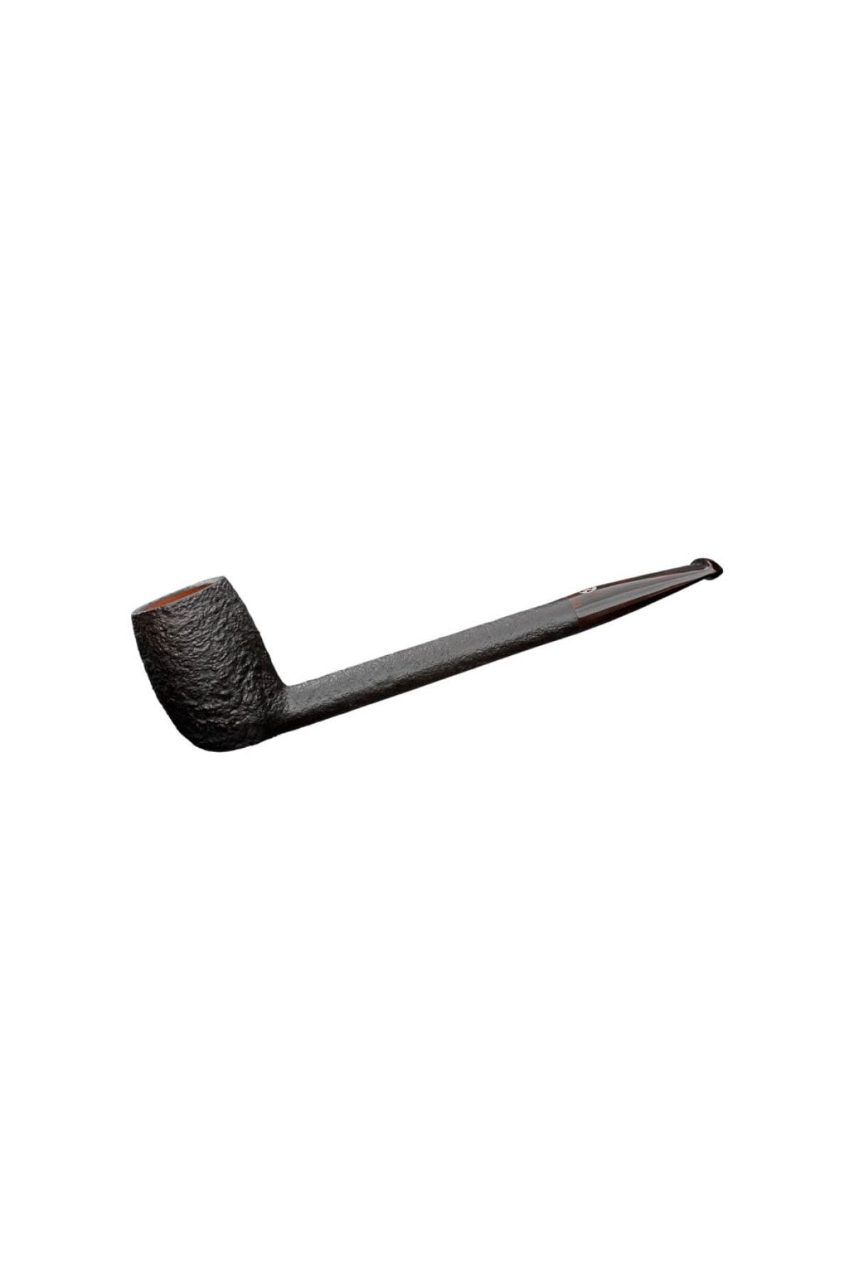 Rattray's Harpoon Sandblast Black Filtresiz Akrilik Saplı Pipo