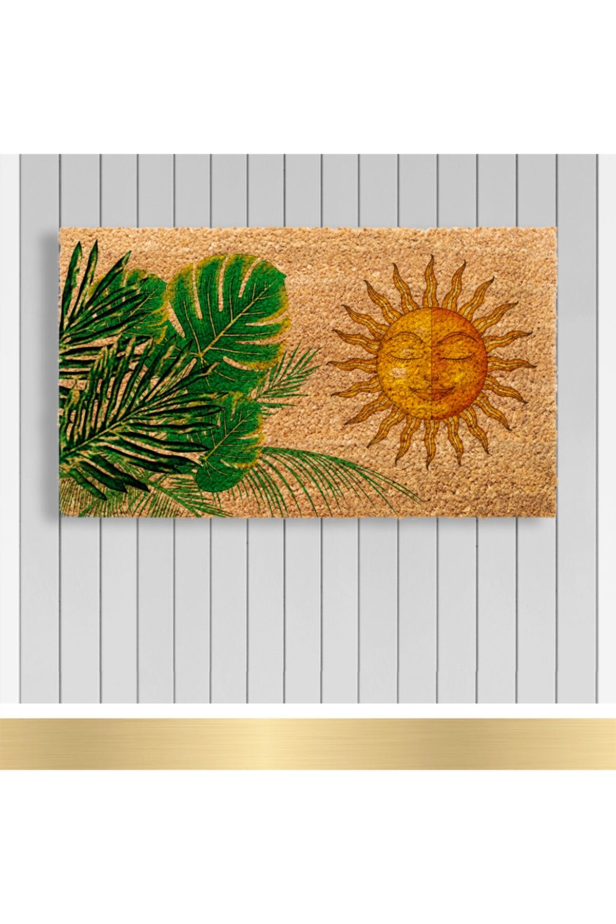 Paspashello Pvc Taban 40x70 cm Monstera Sun