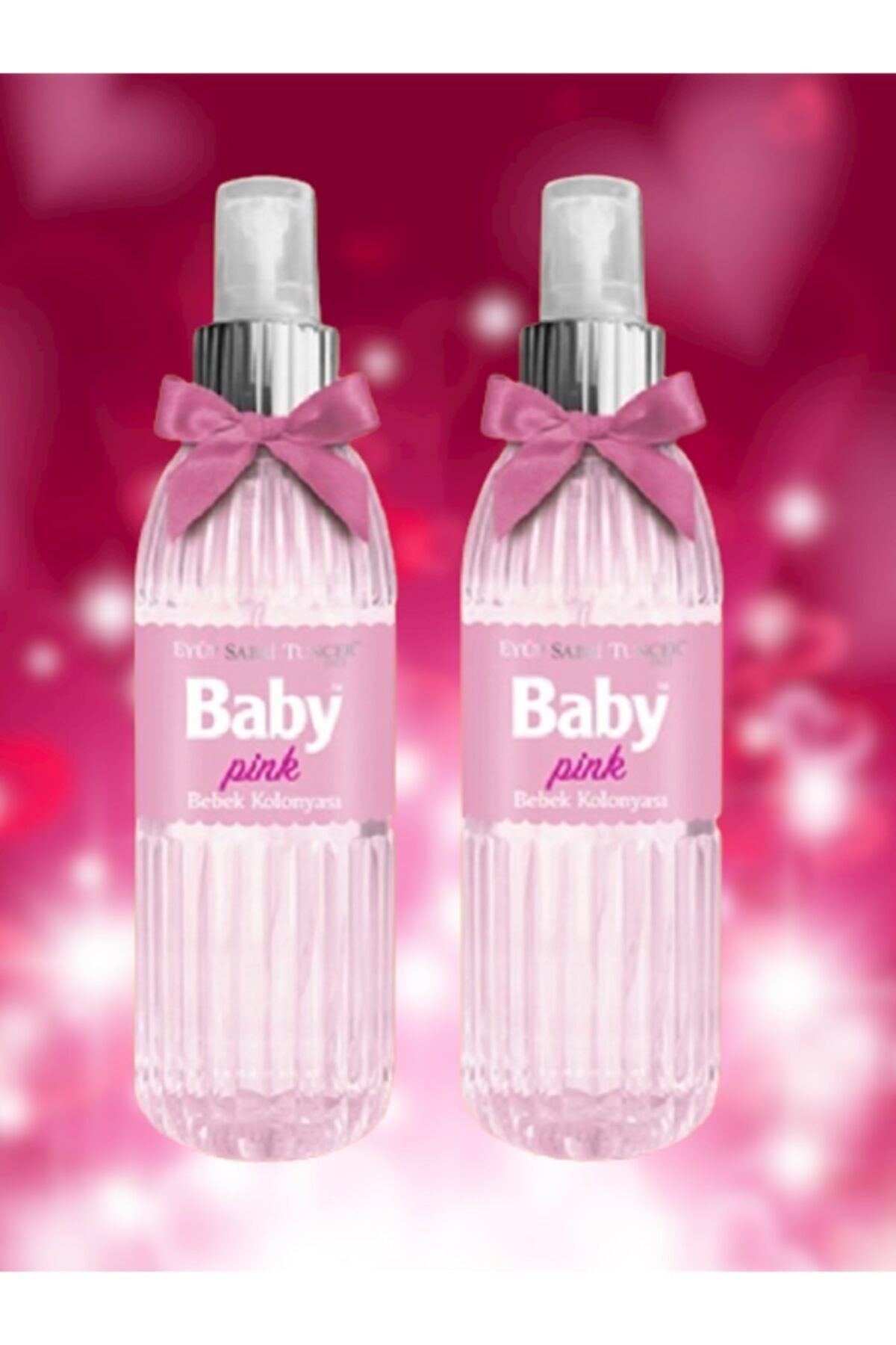 Eyüp Sabri Tuncer Baby Pink Bebek Kolonyası 150 Ml Sprey Pet Şişe-2 Adet