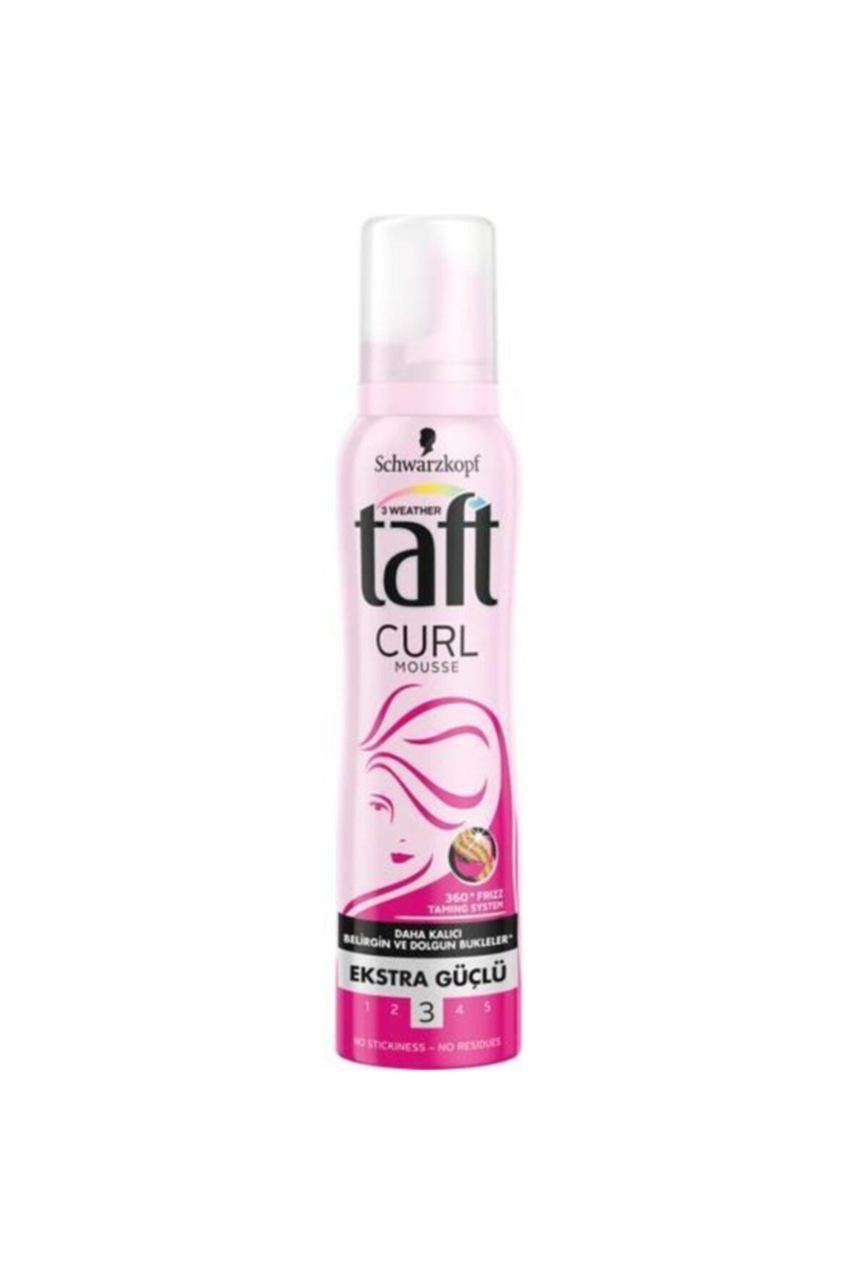 Schwarzkopf Taft Köpük Curl&flex ( Kıvırcık Ve Bukleli Saçlar )