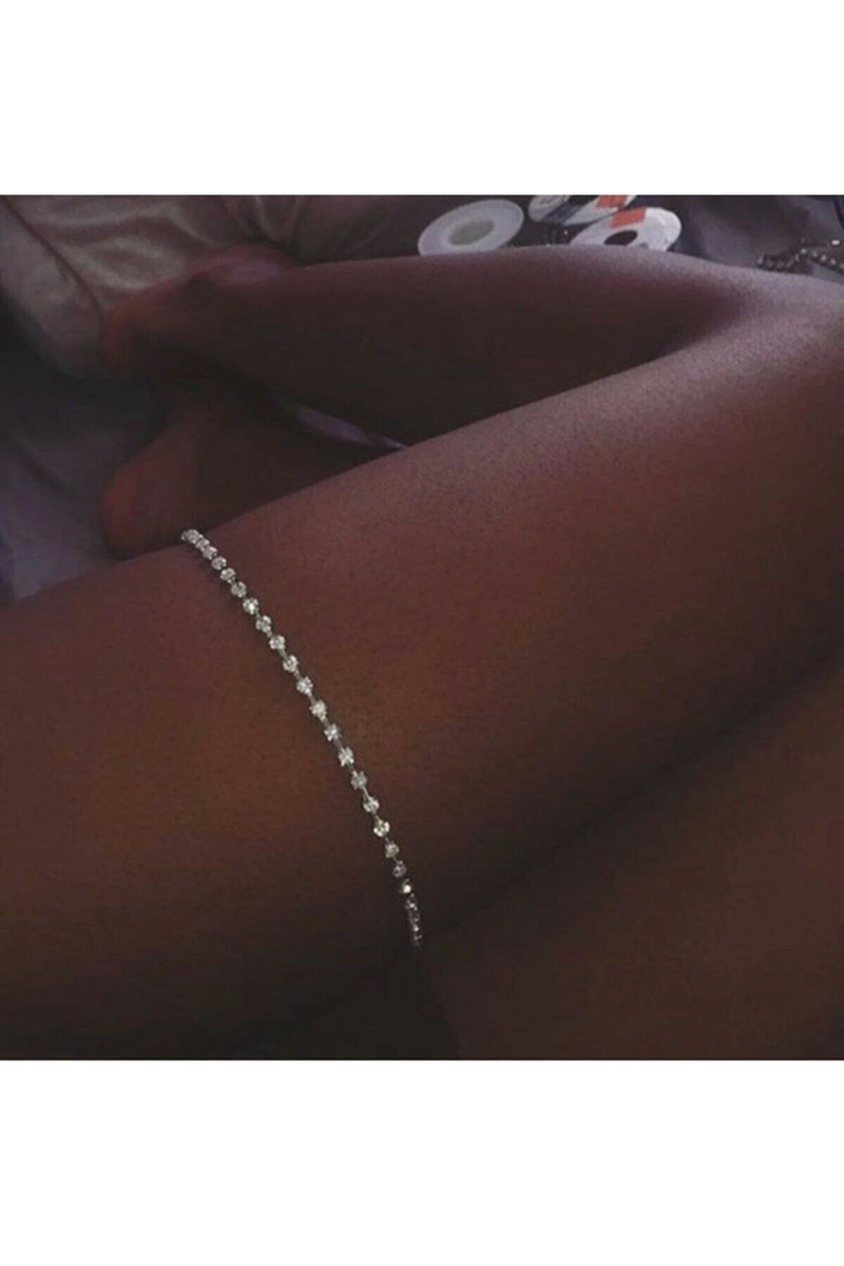Classy Kristal Taşlı Bacak Aksesuarı Leg Accessory