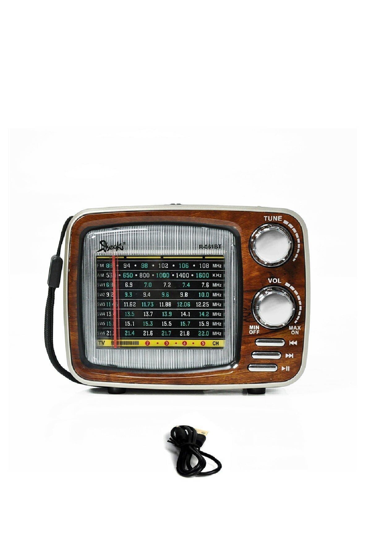 caddeoutlet Eskitme Nostalji Bt Usb/sd/fm/bluetooth Destekli Nostaljik Radyo 801