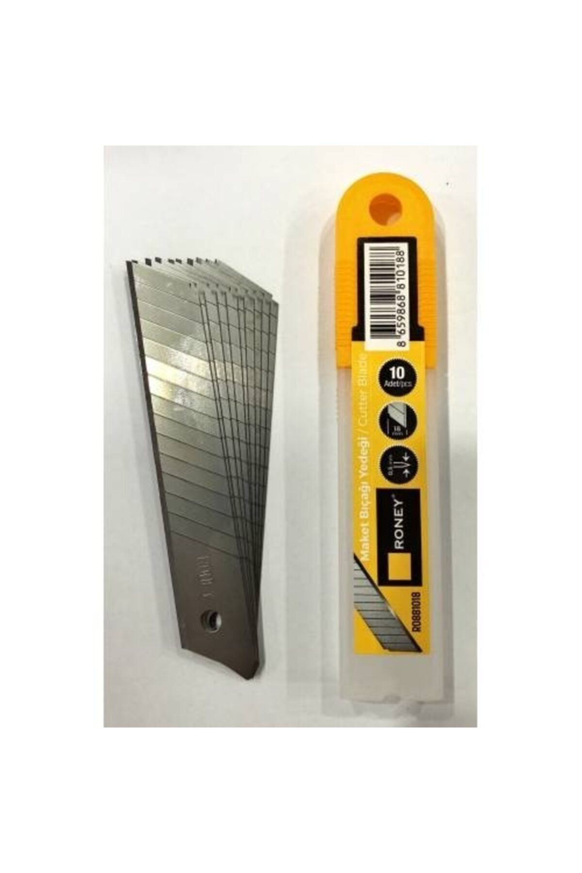 Sgs Maket Bıçağı Yedeği 18 Mm 10' Lu Tüp