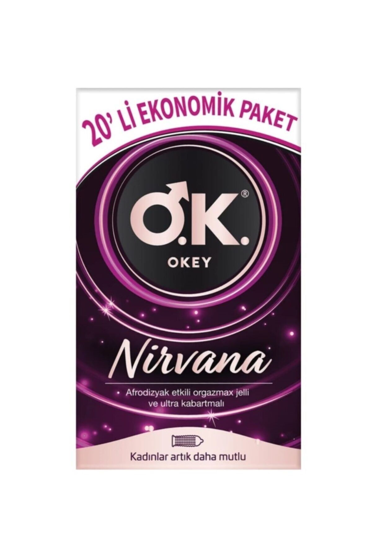 Okey Nirvana Prezervatif 20'li