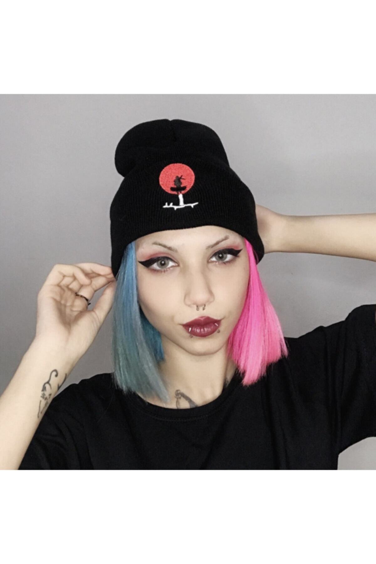 Köstebek Anime Naruto Uchiha Sitting Moon Bere