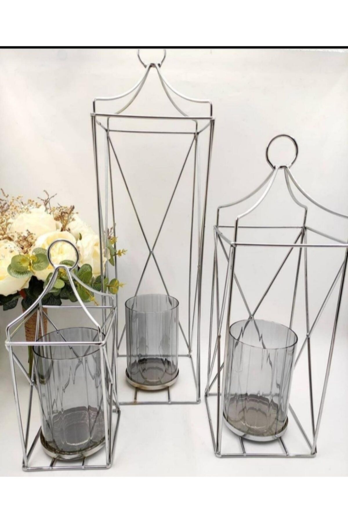 Badelihome Metal 3 Lü Fener Mumluk