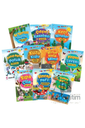 Mini Masallar 5 Seti (10 Kitap Takım) Image 1