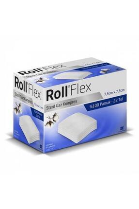 Flex Steril Gaz Kompresi 100 Lü ( 7,5 Cm X 7,5 Cm 5 Li Pakette ) Image 0
