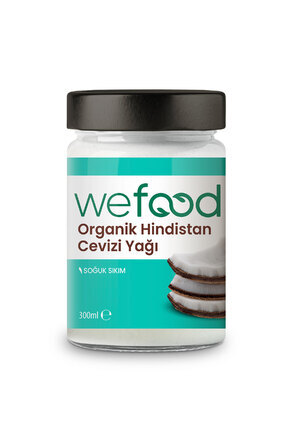 Organik Hindistan Cevizi Yağı 300 ml (Soğuk Sıkım) Image 0
