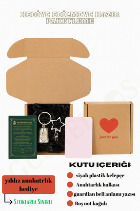 Kanat Figürlü Guardian Bell Motorcu Anahtarlık – Şans ve Koruma Çanı Uğur Tılsımı Image 1