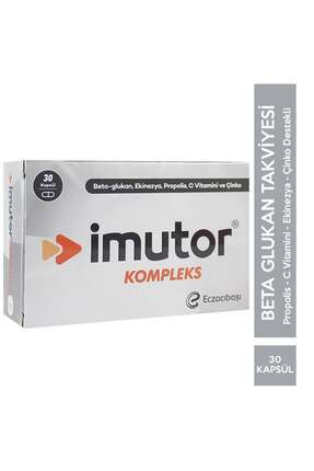 Beta Glukan Kompleks 30 Kapsül Image 0
