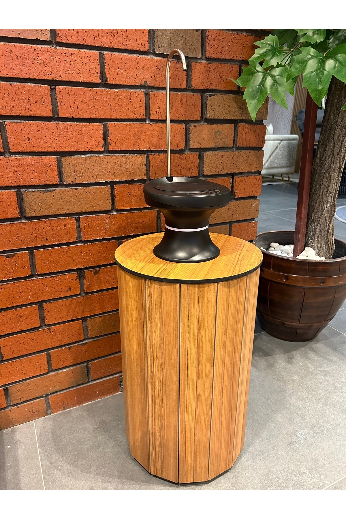 جعبه بطری چوبی | 19 LT Deposit Compatible | طراحی شیک مدرن | به استثنای پمپ