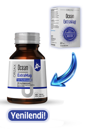 Extramag 200 Mg Magnezyum Içeren Takviye Edici Gıda 60 Tablet Image 0