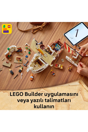 ® ONE PIECE Going Merry Korsan Gemisi 75639 - 10+ Çocuklar için Yaratıcı Oyuncak Yapım Seti (1376) Image 8