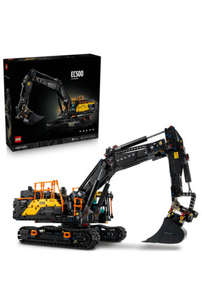 ® Technic Volvo EC500 Hybrid Ekskavatör 42215-Yetişkinler için İnşaat Aracı Model Yapım Seti (2359P) Image 0