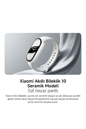 Smart Band 10 - Siyah Akıllı Bileklik (Xiaomi Türkiye Garantili) Image 6