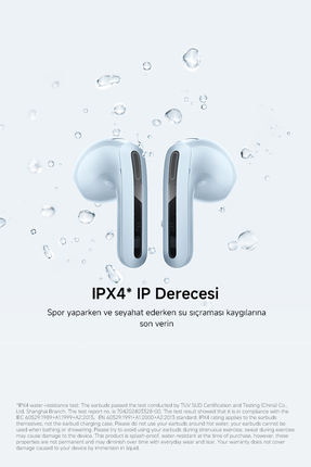 Redmi Buds 6 Active Pembe Kulakiçi Kulaklık- ANC Gürültü Engelleme BT 5.4 TWS (Xiaomi TR Garantili) Image 13