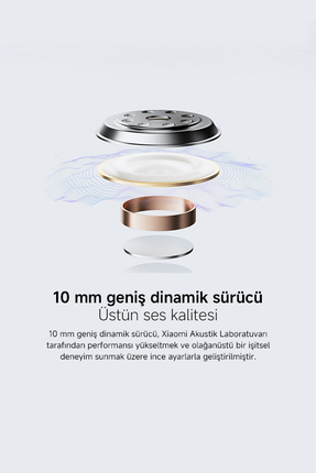 Redmi Buds 6 Play Siyah Kulakiçi Kulaklık-Gürültü Önleme BT5.4 IOS&Android (Xiaomi TR Garantili) Image 6