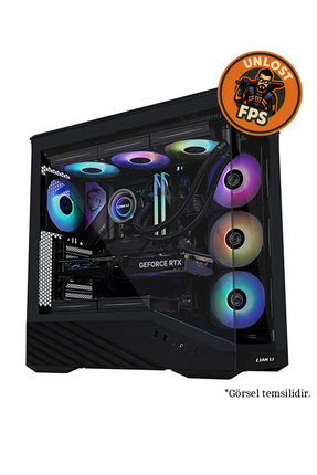 UNLOST PRO RTX5090 AMD RYZEN 9 9900X3D 32GB DDR5 1 TB SSD 1000W TAVSIYE SISTEM Image 0