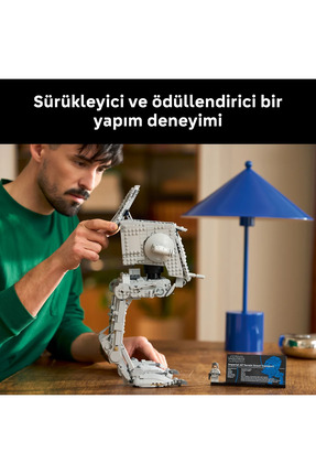® Star Wars™ AT-ST™ Walker 75417 - Yetişkinler için Koleksiyonluk Model Yapım Seti (1513P) Image 5