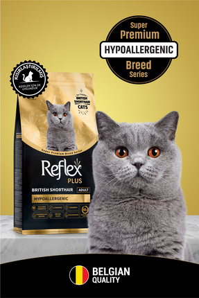 Plus British Shorthair Hipoalerjenik Yetişkin Kedi Maması 1,5 kg Image 1