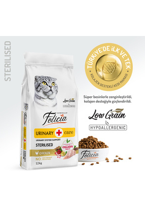 Tavuklu Kısırlaştırılmış Yetişkin Kedi Maması 12 Kg Image 0