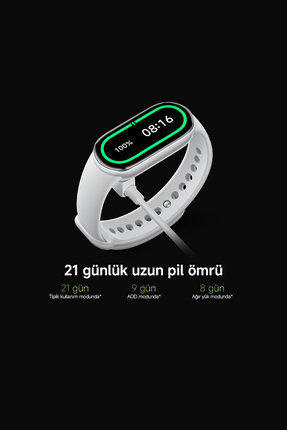 Smart Band 10 - Siyah Akıllı Bileklik (Xiaomi Türkiye Garantili) Image 12