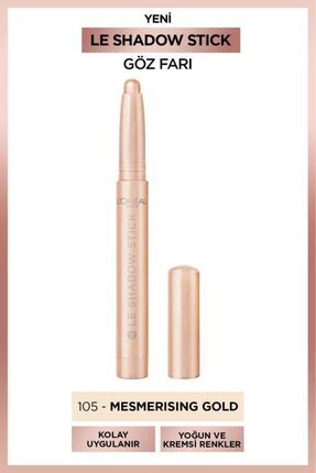 L'Oréal Paris Le Shadow Stick Göz Farı - 105 Mesmerizing Gold Image 0