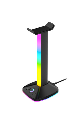 EliteRack RGB Gaming USB3.0 Oyuncu Kulaklık Standı Image 1